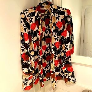 Equipment silk blouse